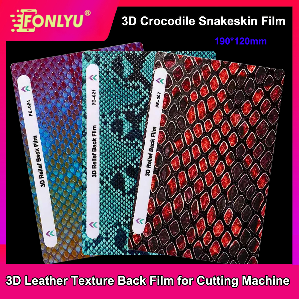 3D Printing Wax Machine - FONLYU 50 pz 3D Coccodrillo Pelle