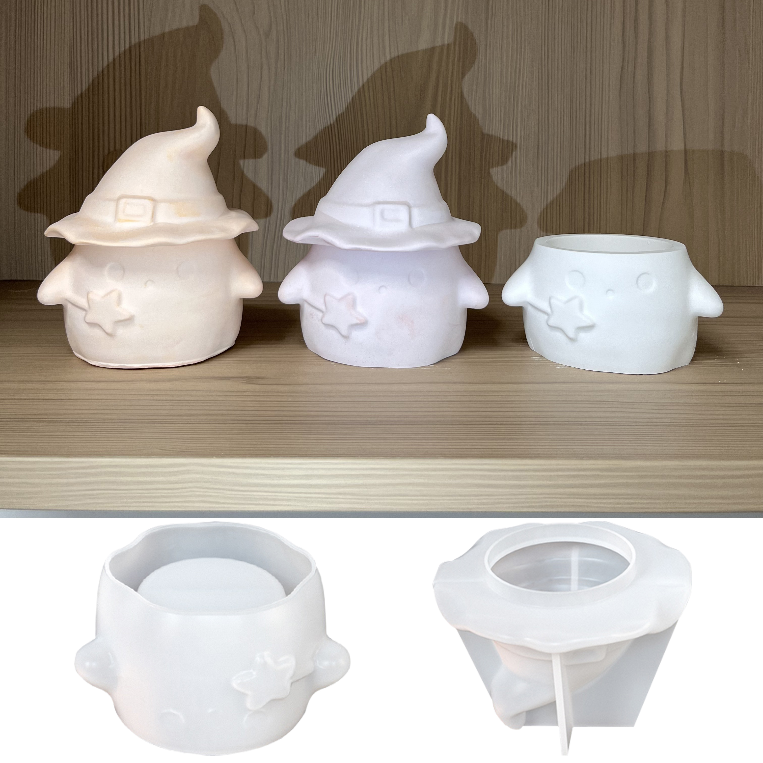 3D Printing With Silicone - Stampo in resina siliconica fantasma 1PC,