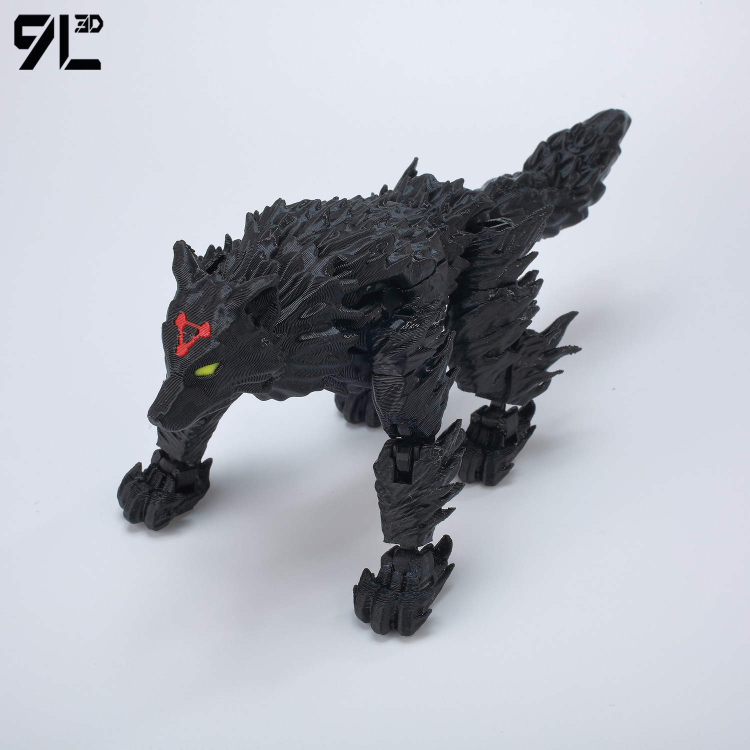3D Printing Joint - 9L3D Lucky13 Dummy13 Action Figure Stampata
