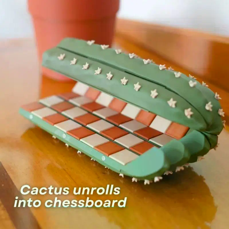 3D Printing Chess - Set di scacchi in rotolo di