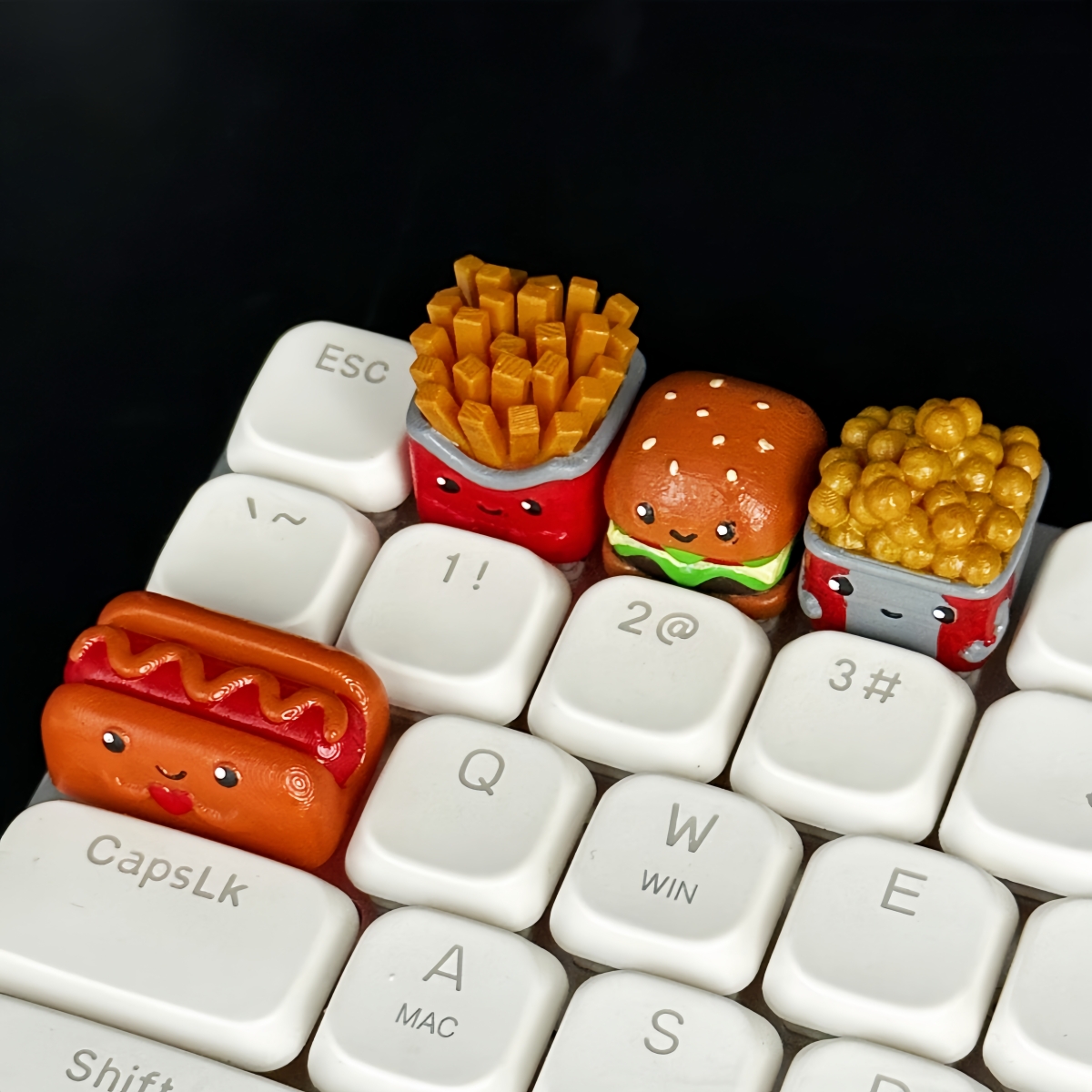 3D Printing Food - Copritasti personalizzati Burger Patatine fritte stampati