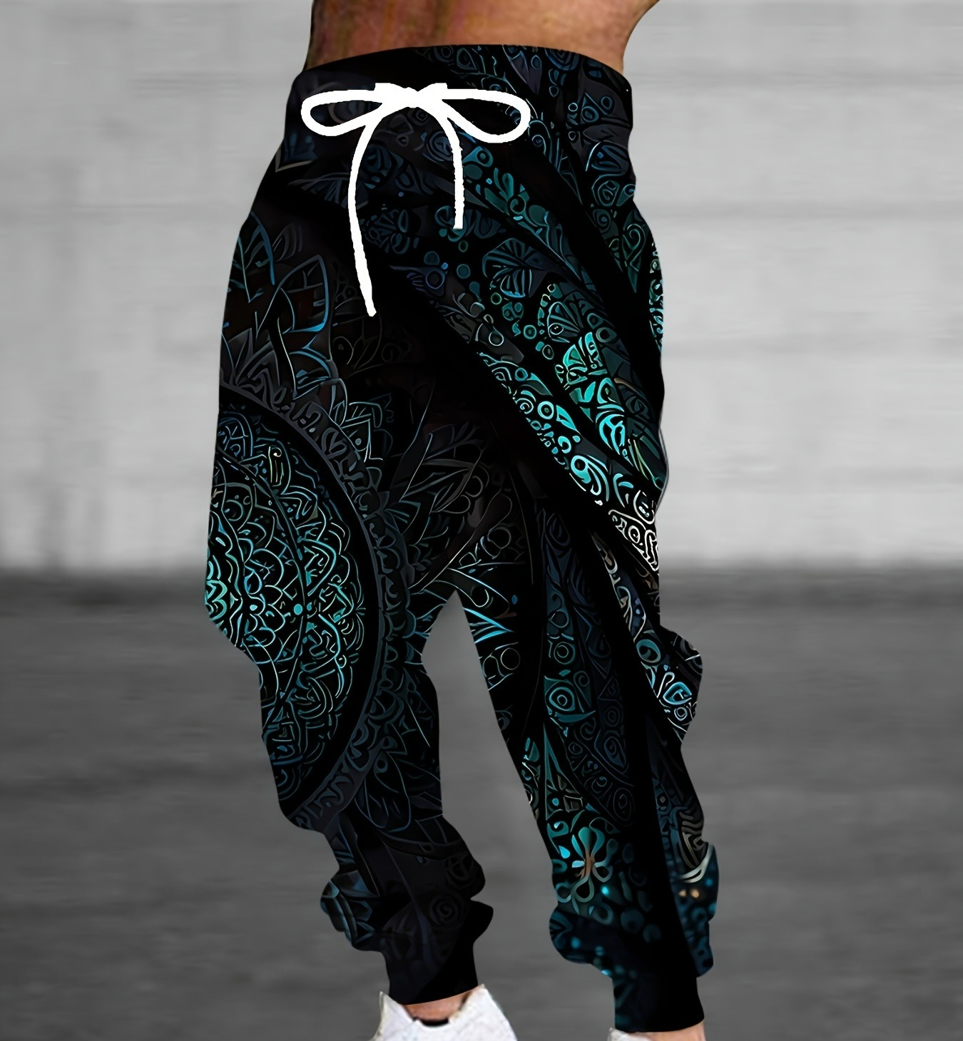 3D Printing Drawing - Pantaloni Sportivi con Stampa 3D alla