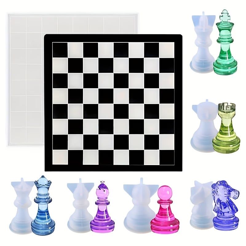 3D Printing Chess - Stampi in Silicone per Scacchi di