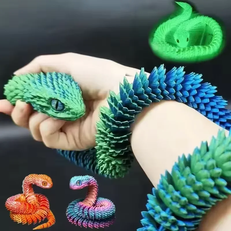 3D Printing Joint - Stampato in 3D Serpente Mobile Joint