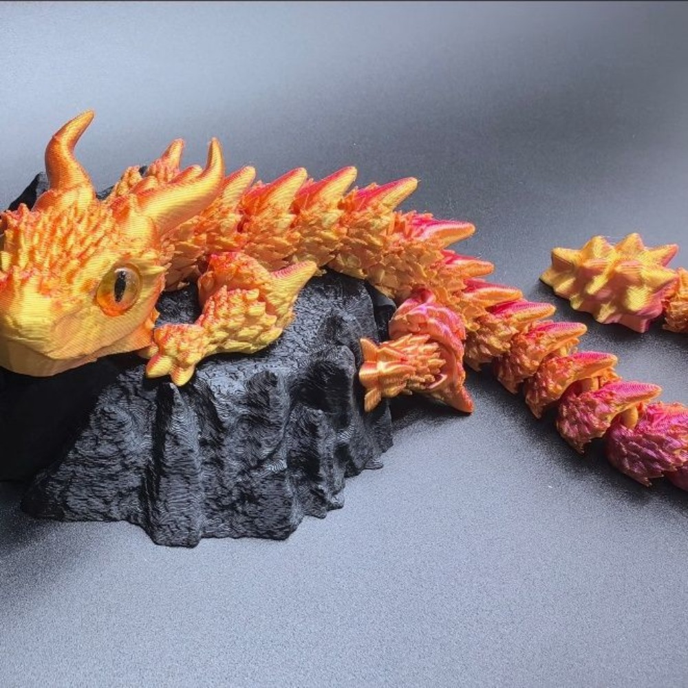 3D Printing Joint - Drago Cinese Stampato in 3D con
