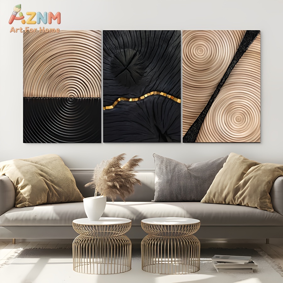 3D Printing Gold - AZNM Wabi Sabi Quadro su Tela