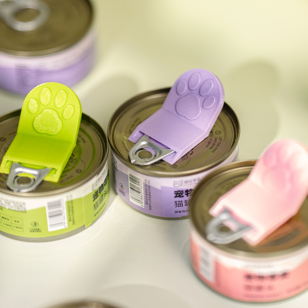 3D Printing Food - Apribottiglie per Cibo per Gatti a