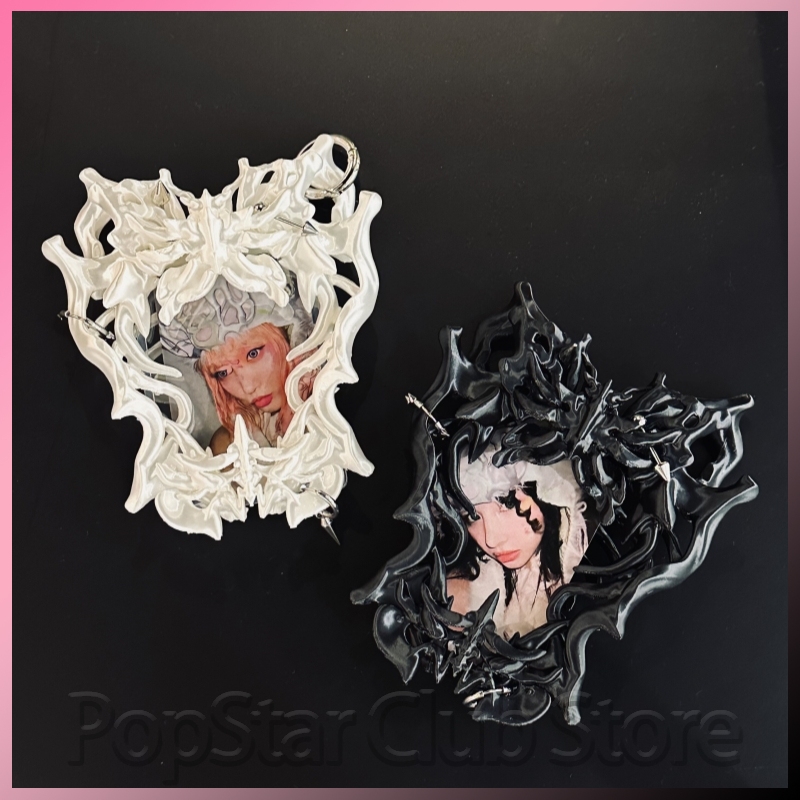 3D Printing Holder - Porta Fotocard Punk con Farfalla Liquida