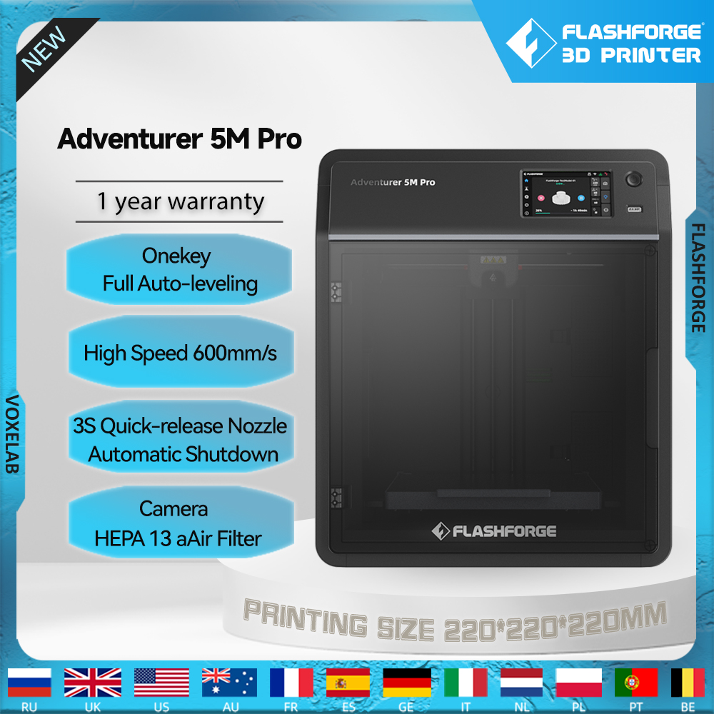 3D Printing Files - Flashforge Adventurer 5M Pro Stampante 3D