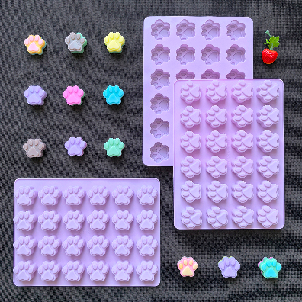 1 pz 24 fori a forma di zampa  - 3D Printing With Silicone recensione e prezzo