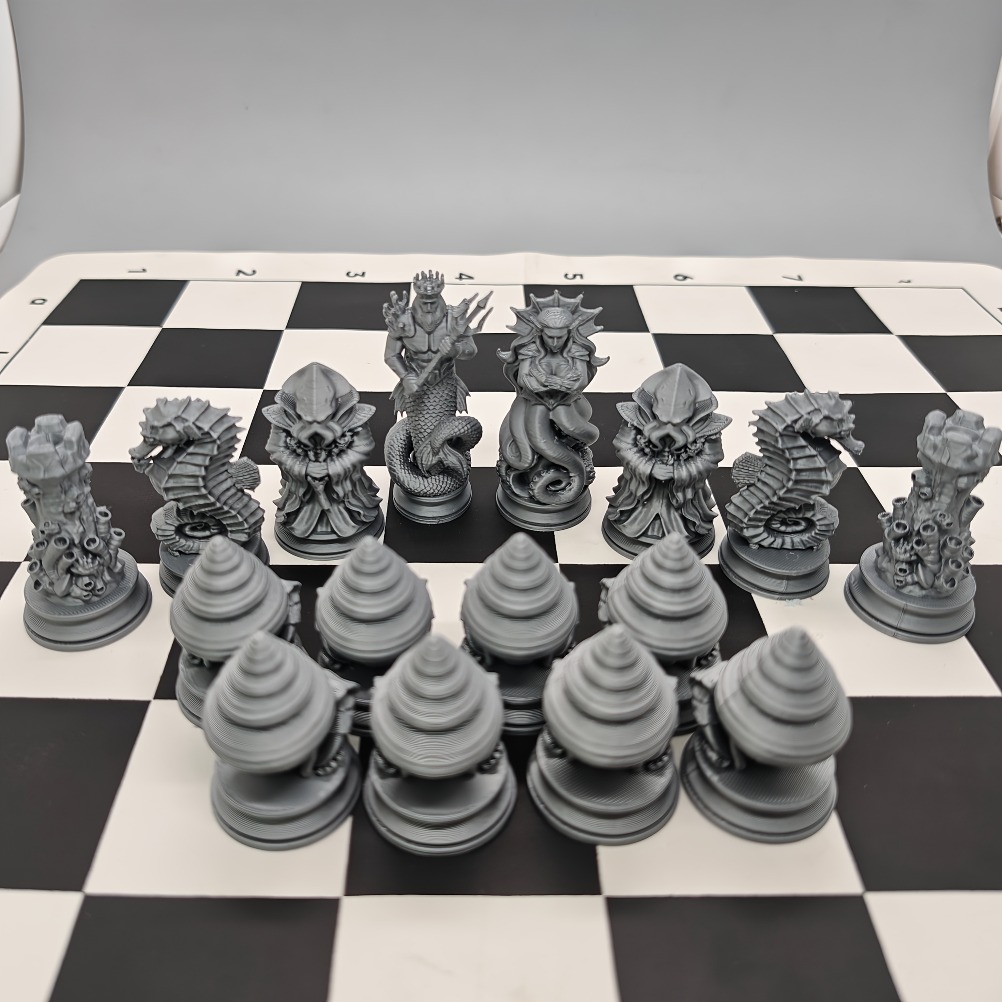 Set di Scacchi con 16 Pezzi a  - 3D Printing Chess recensione e prezzo