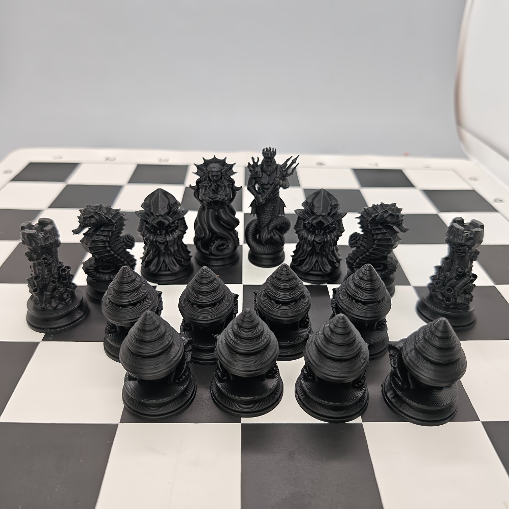 Set di Scacchi con 16 Pezzi a  - 3D Printing Chess recensione e prezzo