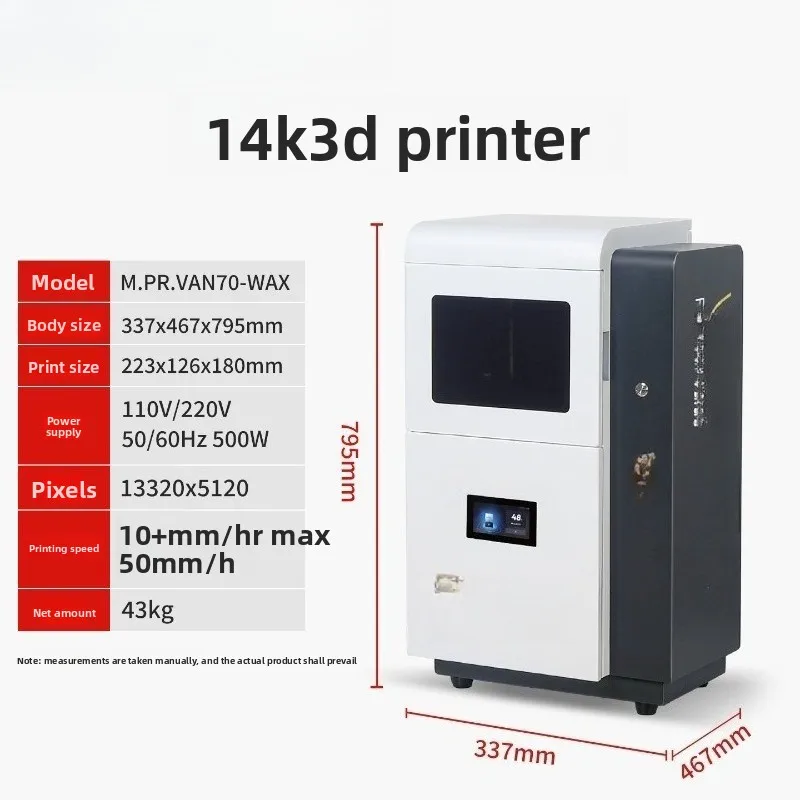 Stampante 3D per cera bianca,  - 3D Printing Wax Machine recensione e prezzo