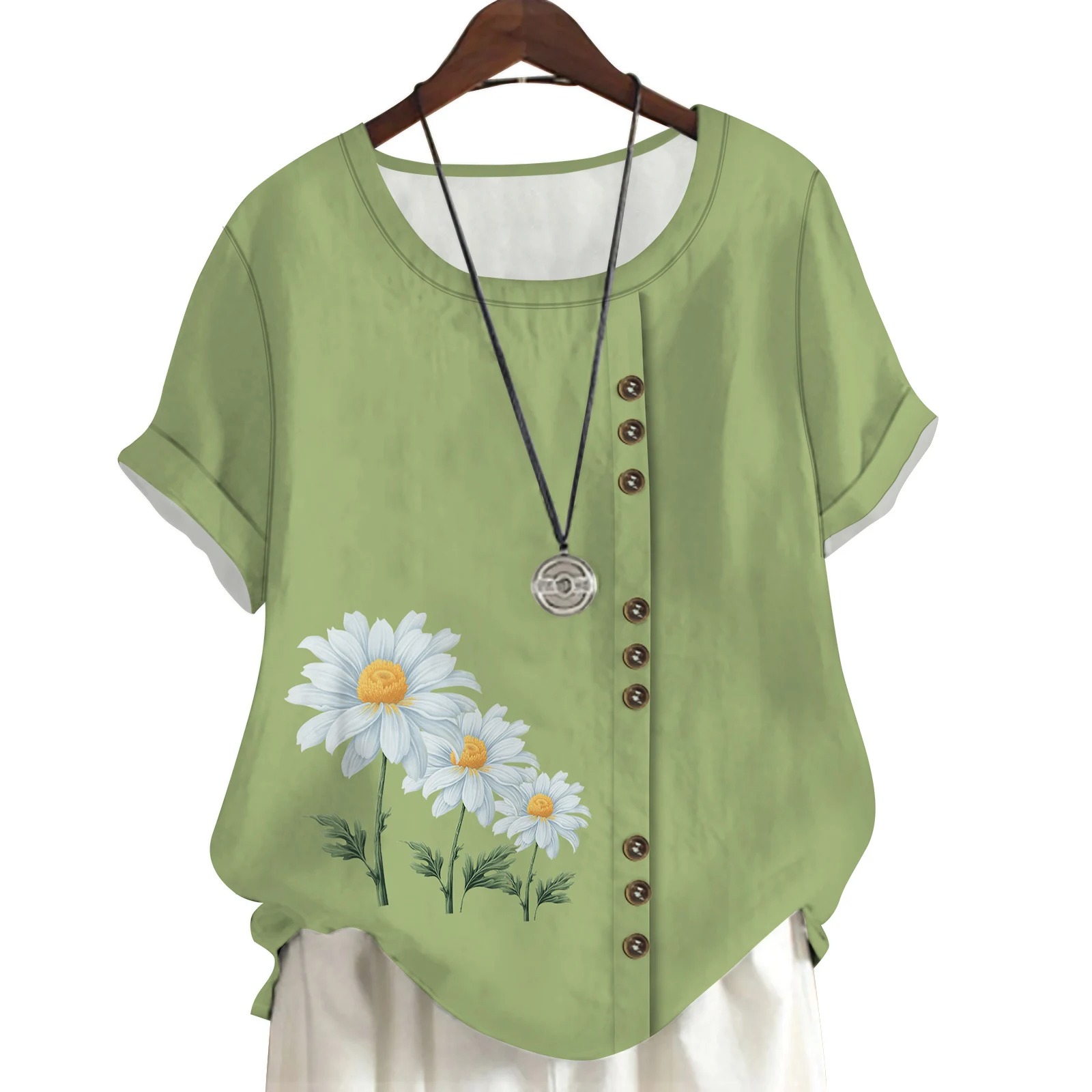 CLOOCL T-shirt da donna con st - 3D Printing Drawing recensione e prezzo
