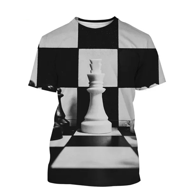 T-shirt degli scacchi Stampa 3 - 3D Printing Chess recensione e prezzo