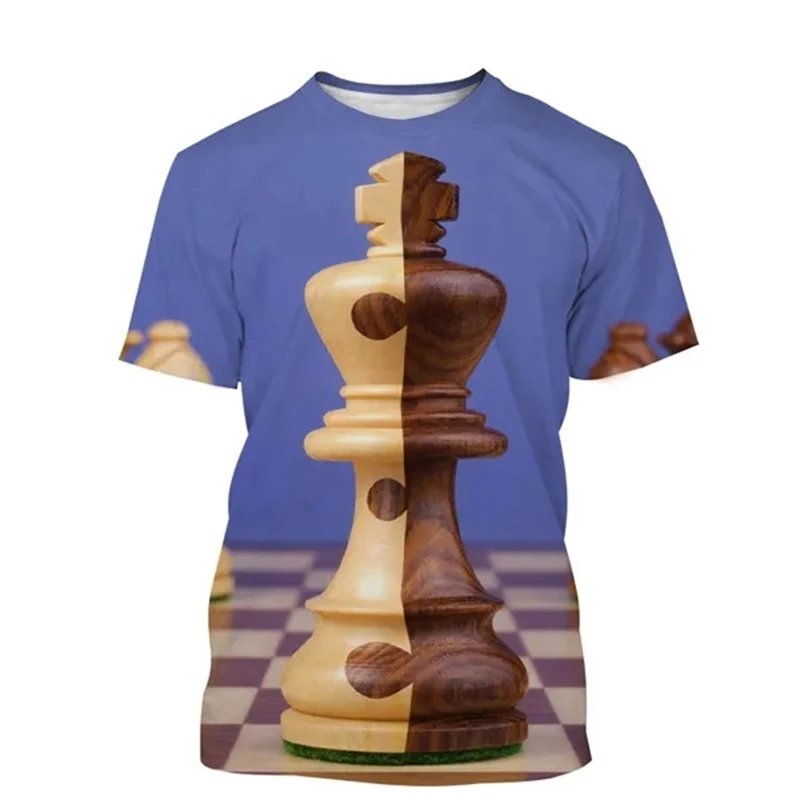 T-shirt degli scacchi Stampa 3 - 3D Printing Chess recensione e prezzo