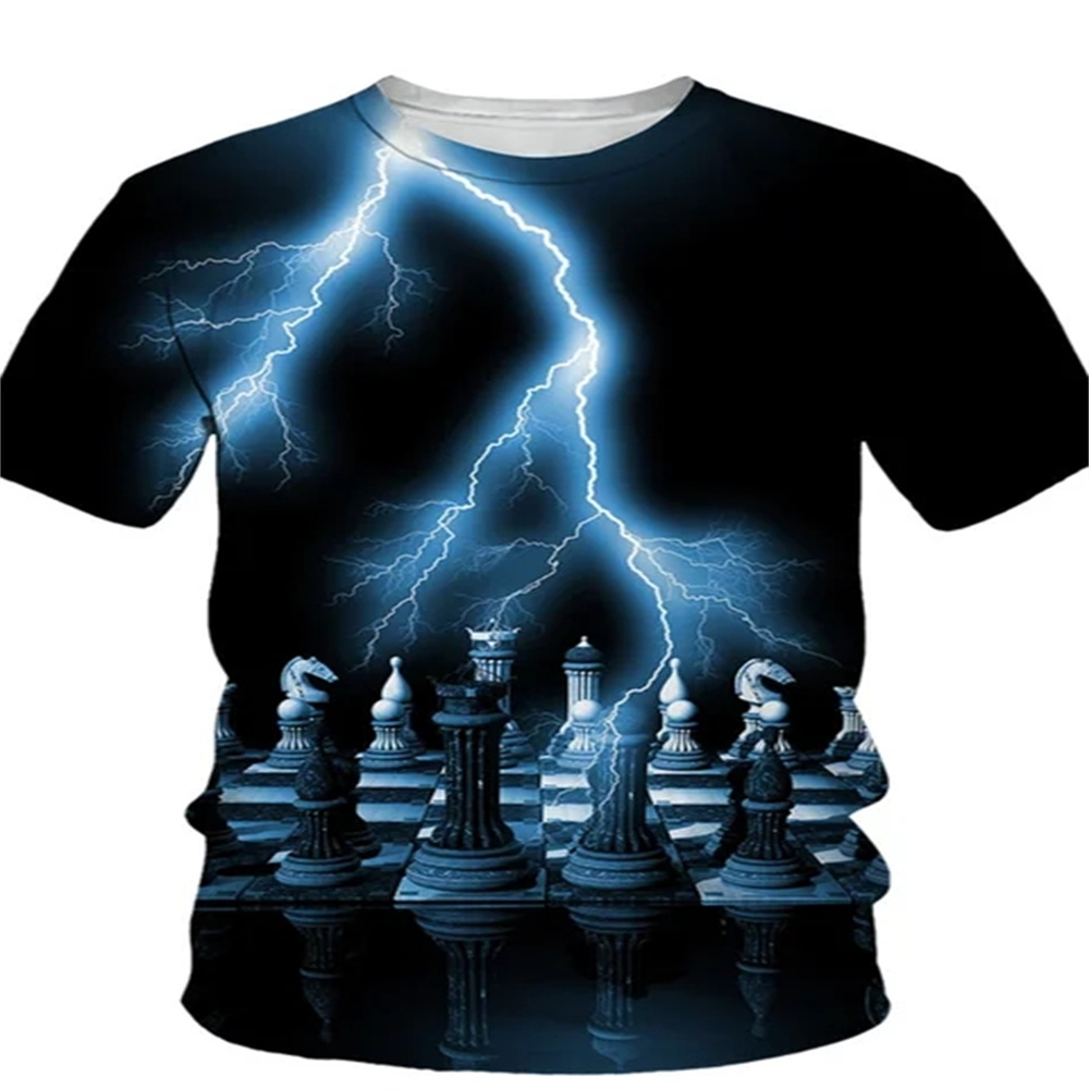 T-shirt con stampa 3D di scacc - 3D Printing Chess recensione e prezzo