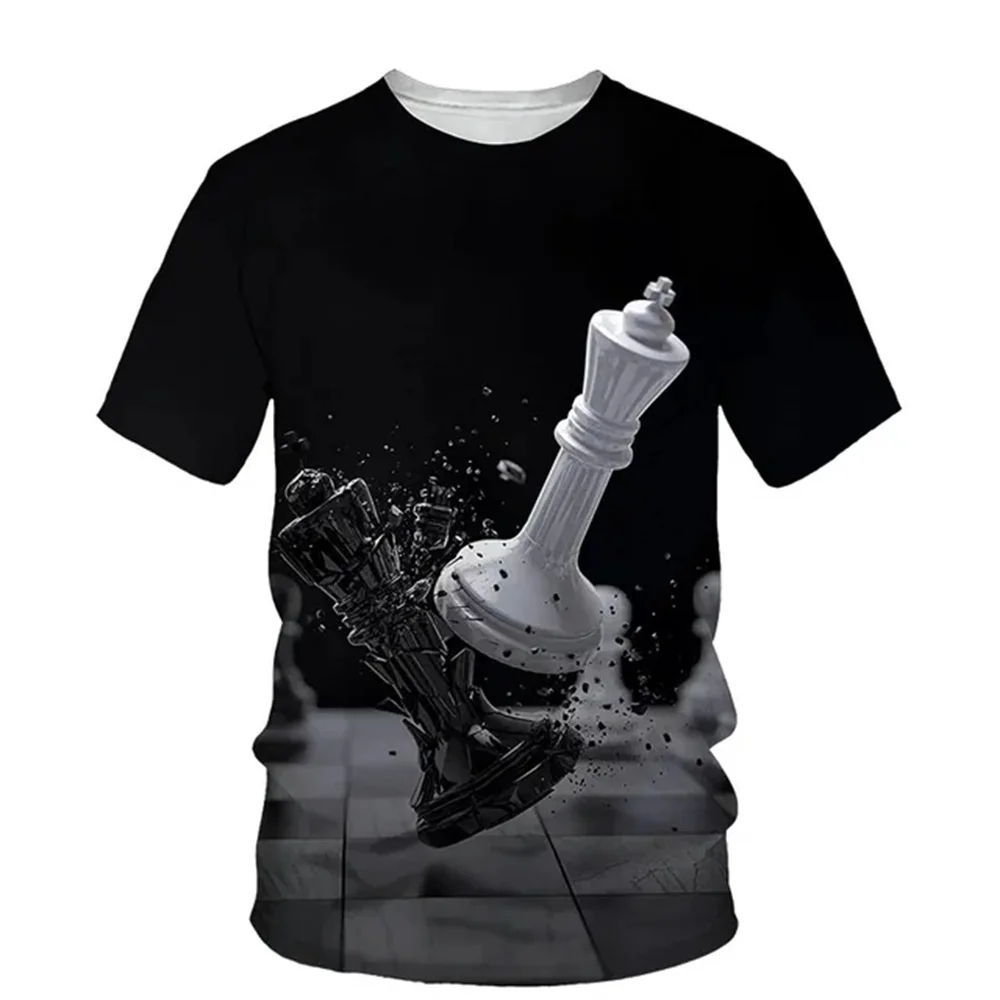 T-shirt con stampa 3D di scacc - 3D Printing Chess recensione e prezzo