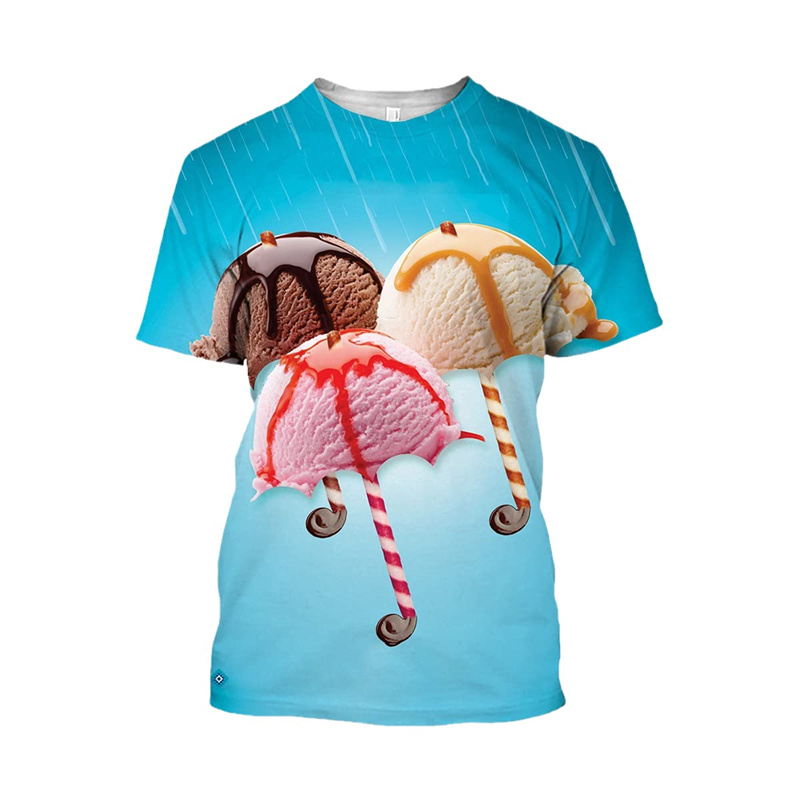 Ice Cream 3D Print T-Shirt uom - 3D Printing Food recensione e prezzo