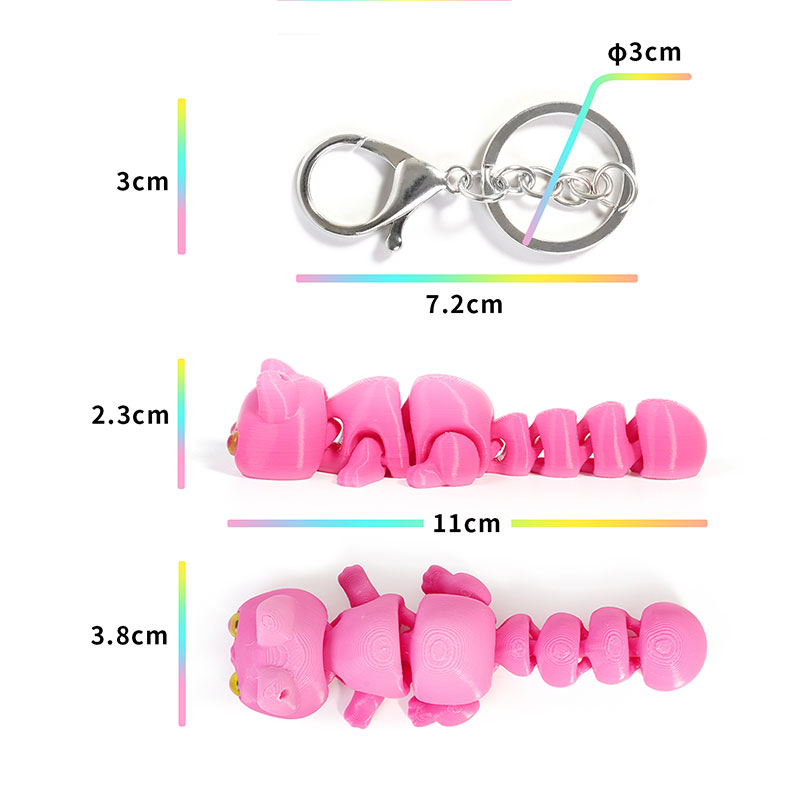 Portachiavi camaleonte stampat - 3D Printing Food recensione e prezzo