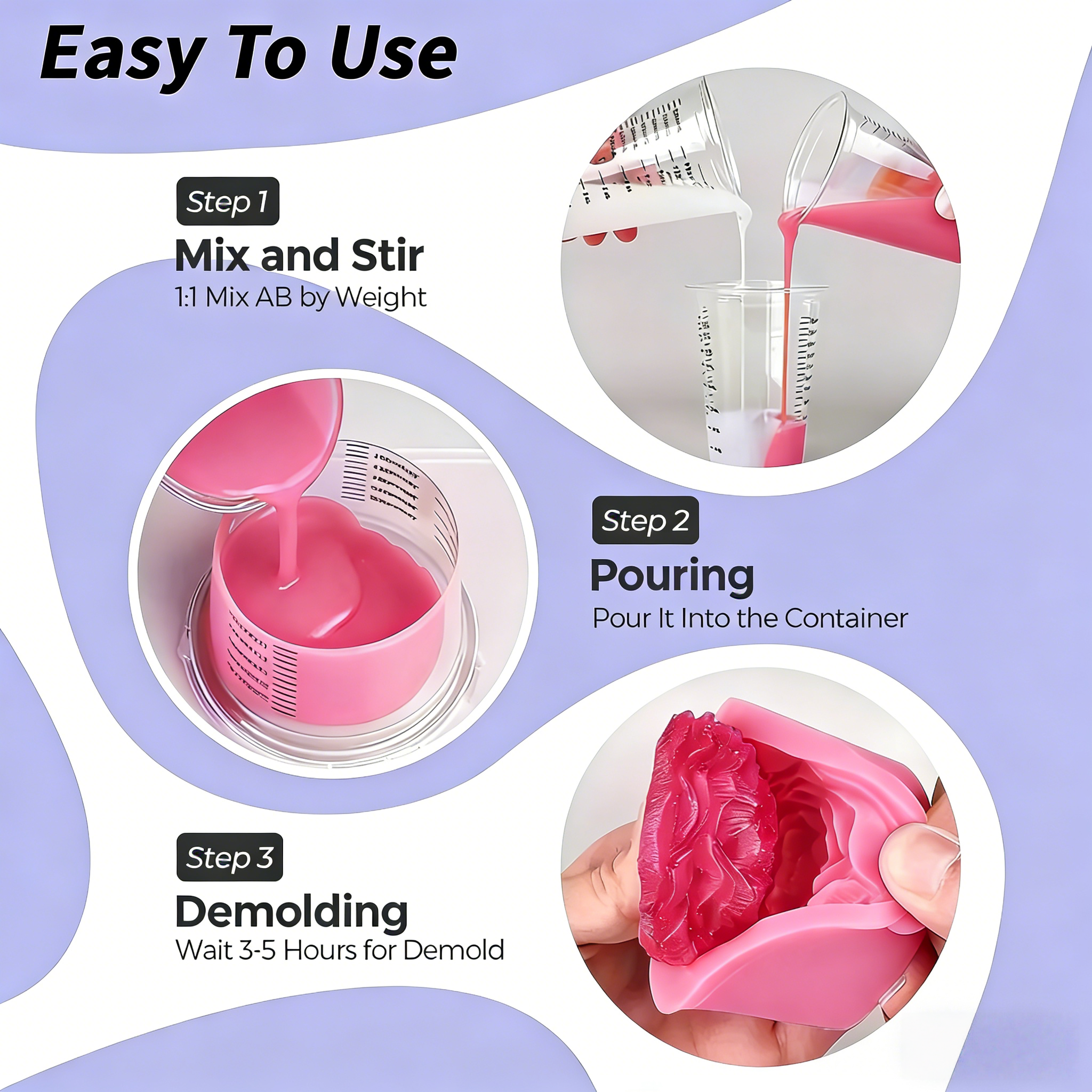 Gomma siliconica liquida rosa, - 3D Printing With Silicone recensione e prezzo