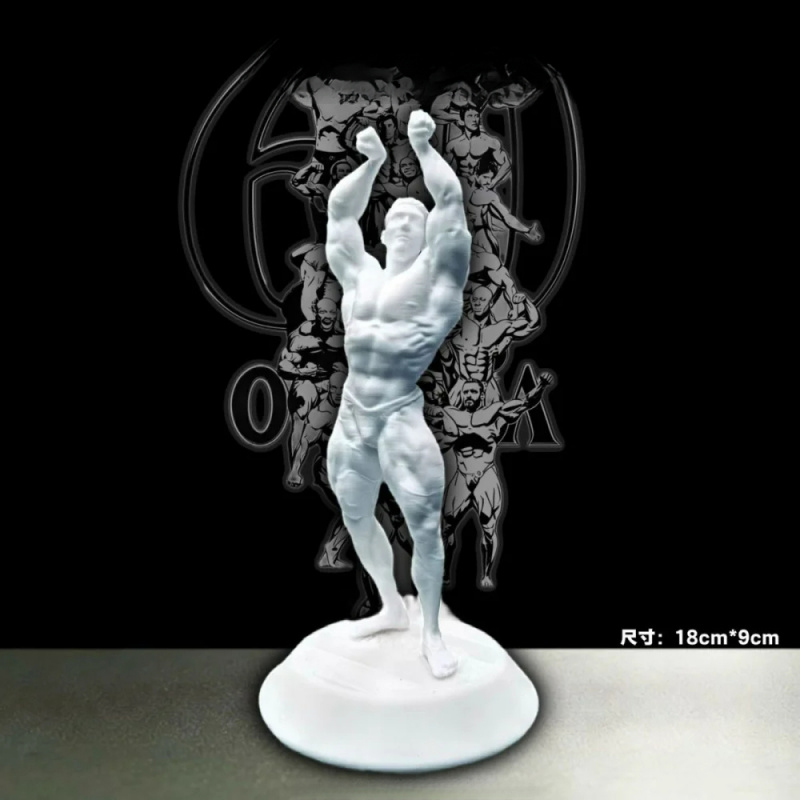 Statuetta di atleta maschile m - 3D Printing Gold recensione e prezzo