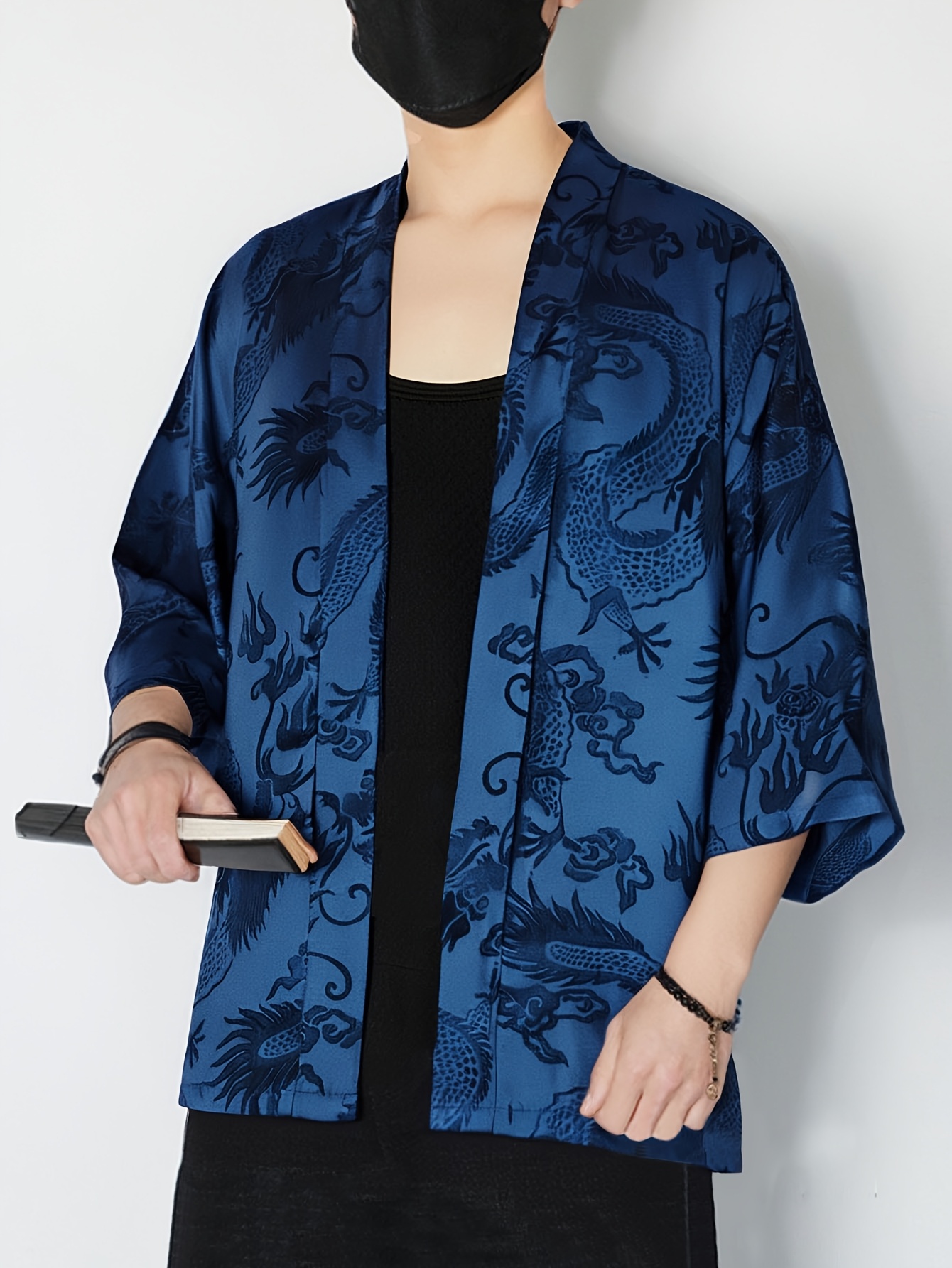 Kimono da uomo estivo 2026 con - 3D Printing Drawing recensione e prezzo