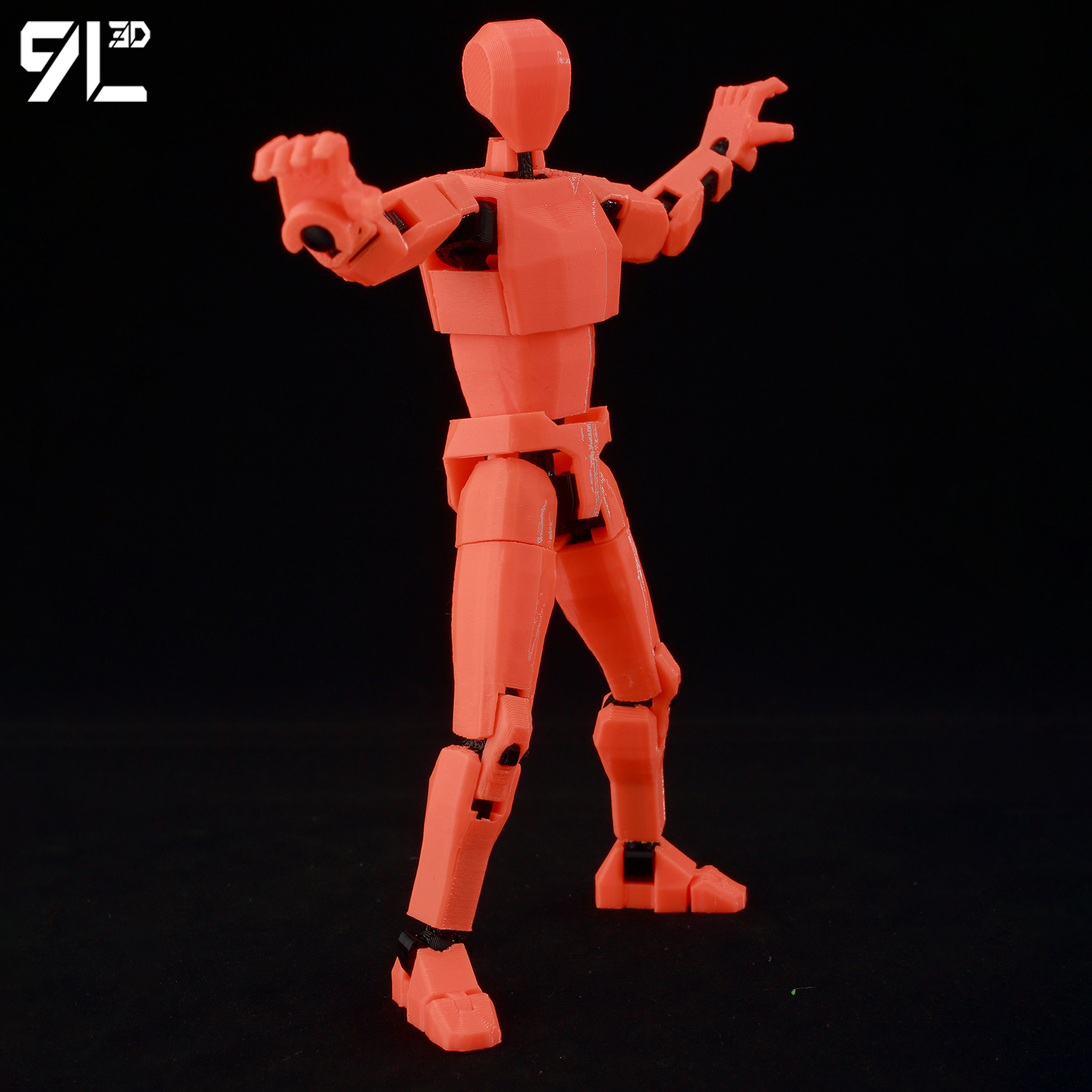 9L 3D Stampato Articolato Dumm - 3D Printing Drawing recensione e prezzo