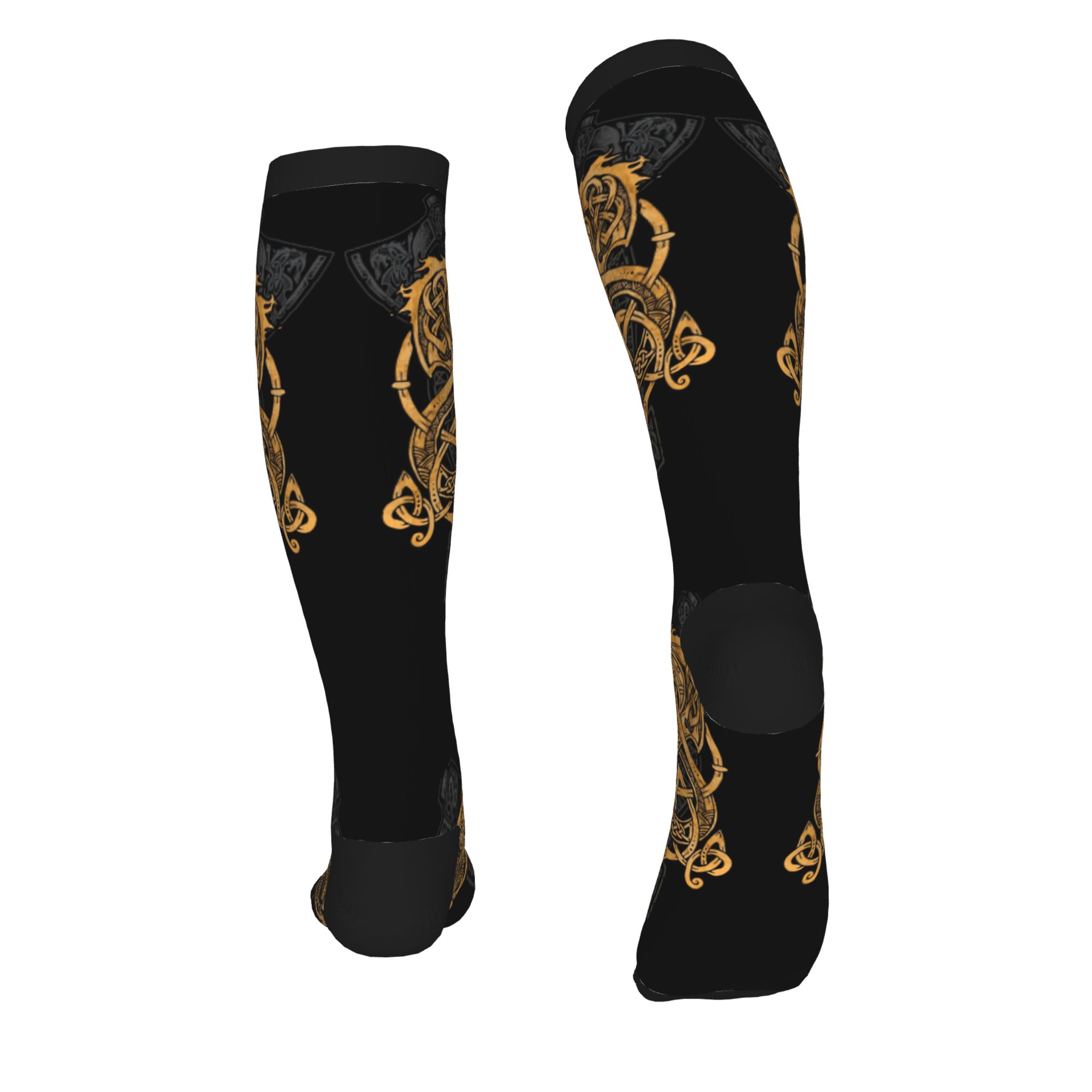 Calzini Harajuku Fighting Fenr - 3D Printing Gold recensione e prezzo