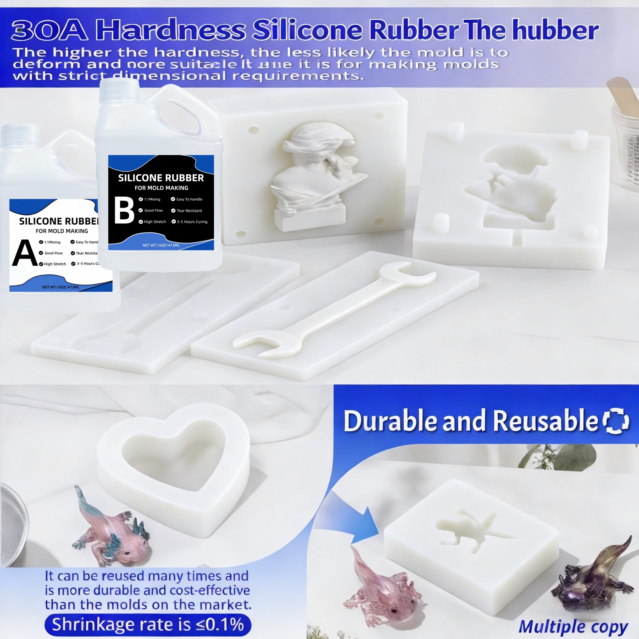 Kit per Creazione Stampi in Si - 3D Printing With Silicone recensione e prezzo