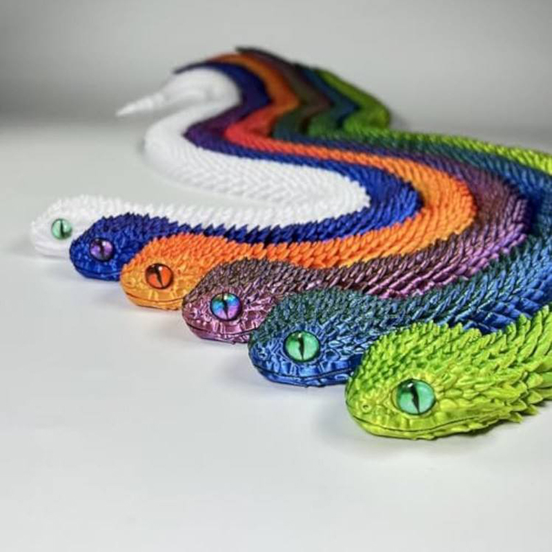 Nuovo 2026 Statua di Serpente  - 3D Printing Joint recensione e prezzo